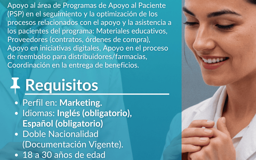 Aprendiz para Programa de Soporte al Paciente
