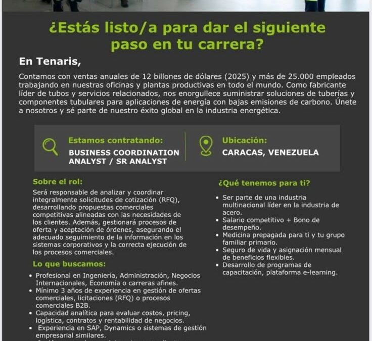 Business Coordination Analyst/Sr Analyst