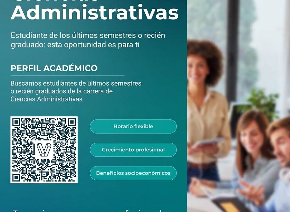 Cursante del último trimestre, o recién graduado en la carrera de Ciencias Administrativas