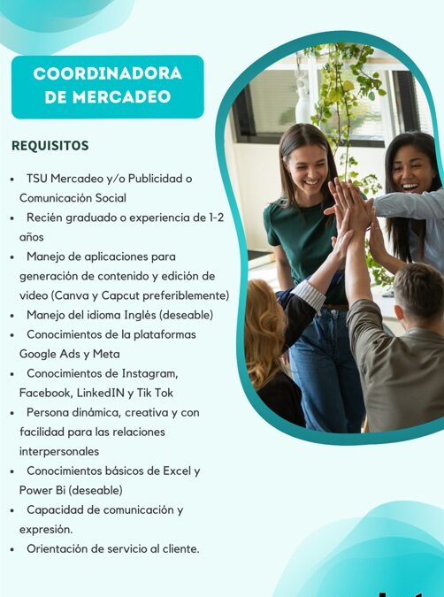 Coordinador de Mercadeo