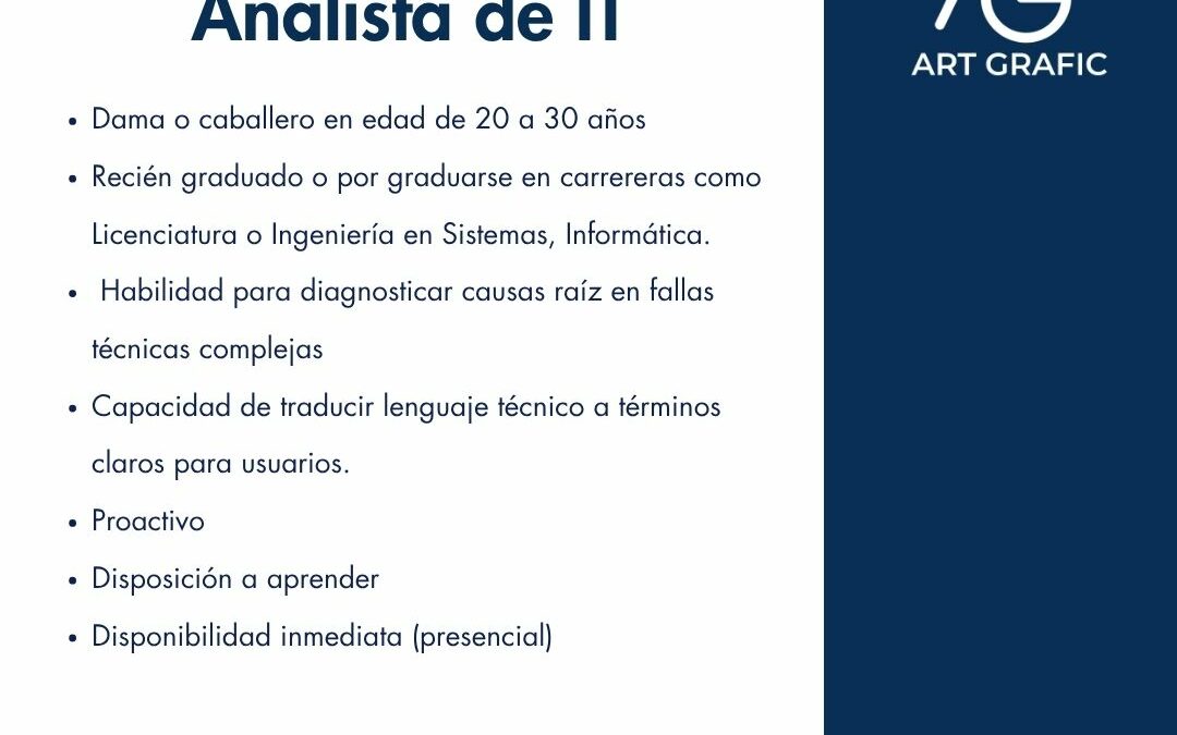 Analista de IT
