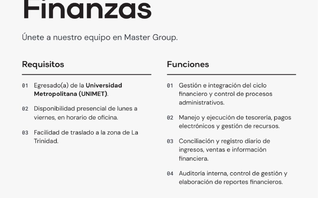 Analista de Finanzas