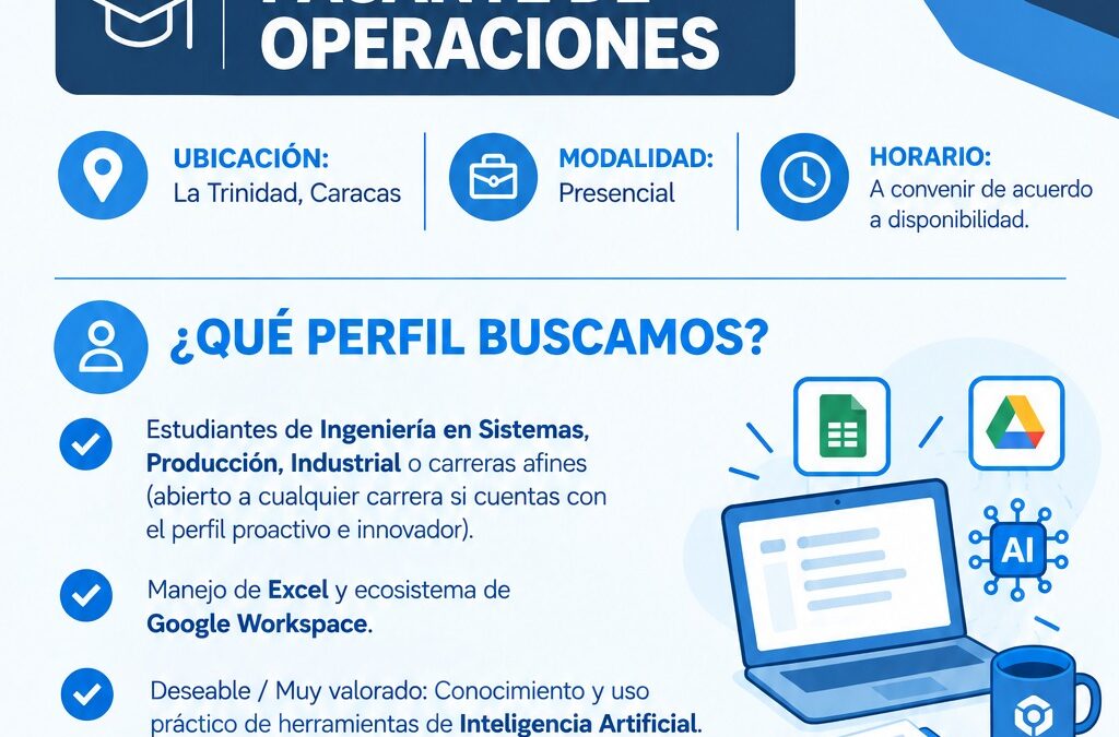 Pasante de Operaciones