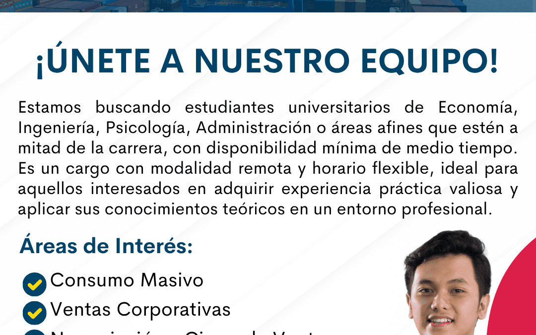 Pasante de Ventas y Desarrollo Comercial / B2B