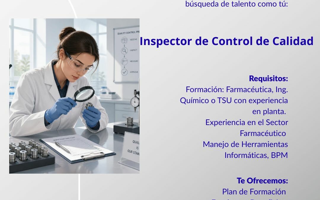 Inspector de Control  de Calidad