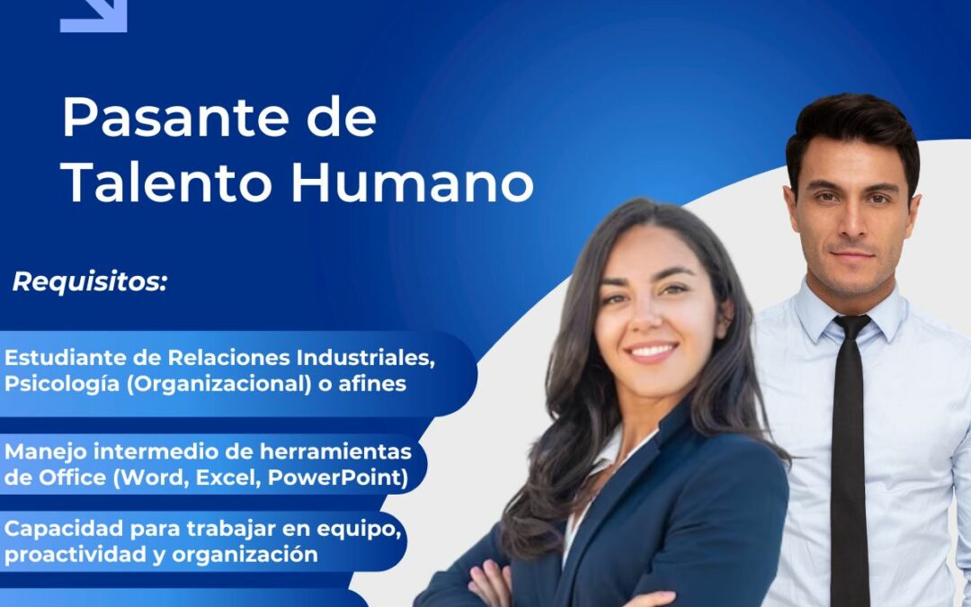 Pasante de Talento Humano