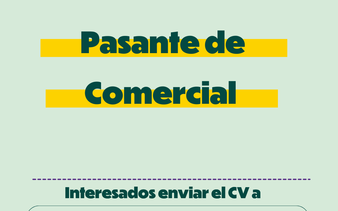 Pasante Comercial