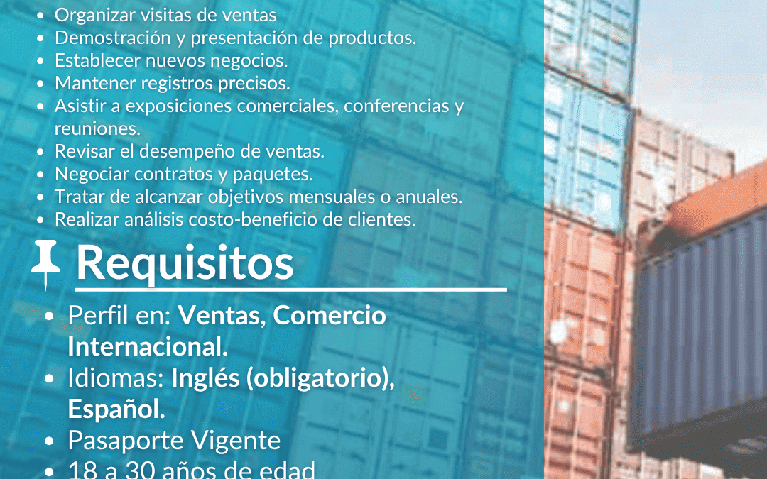 Especialista en Exportación