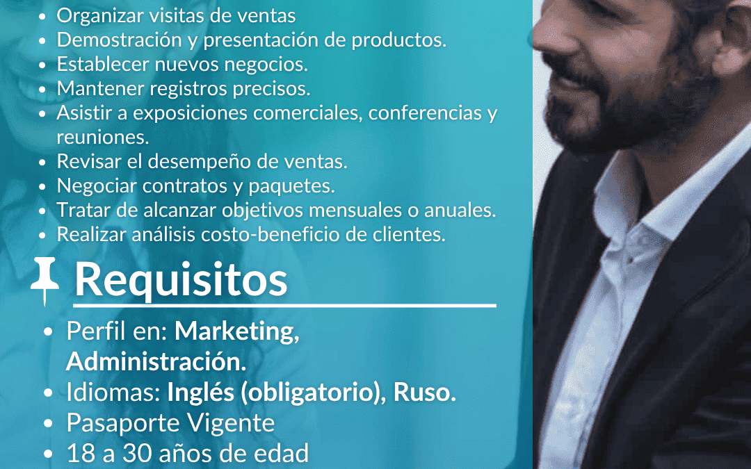 Responsable de Ventas