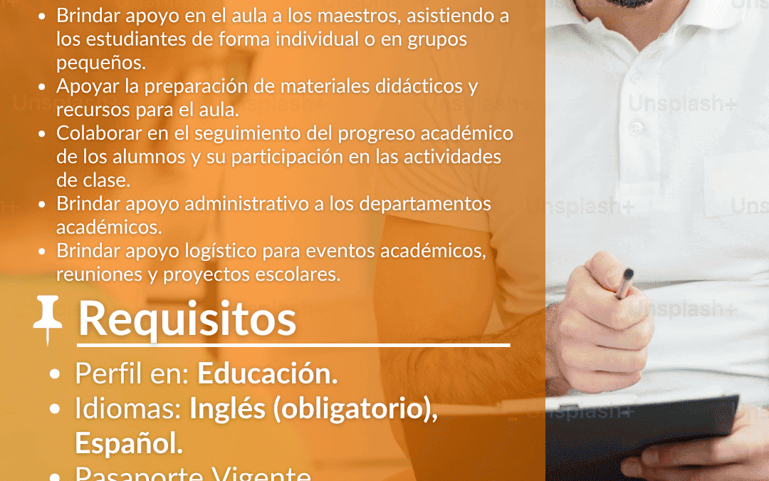 Auxiliar de Apoyo Académico