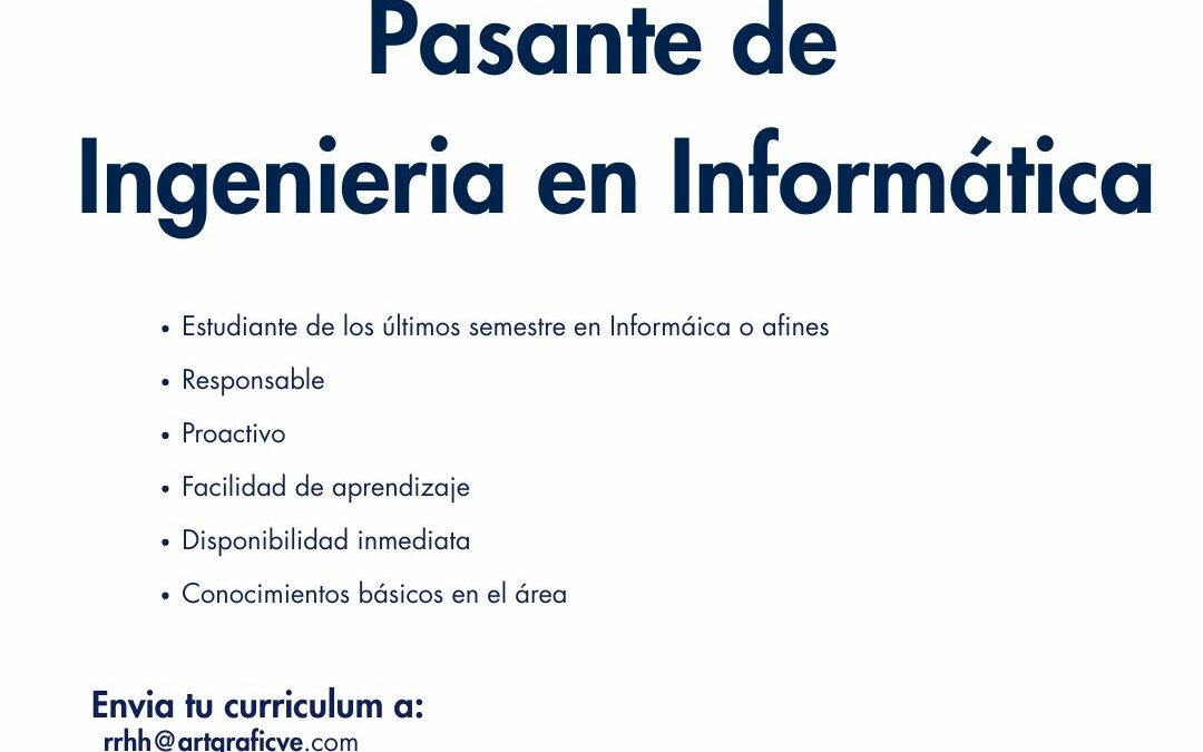 Pasante de IT